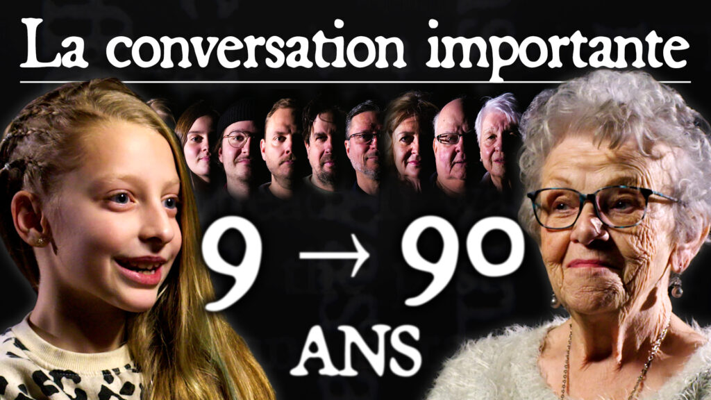 « Quelle est la conversation la plus importante de votre vie? »